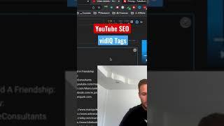 vidIQ PRO YouTube SEO | Do Tags Matter?! #shorts