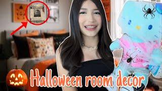 We DECORATED our room for HALLOWEEN  | Room Tour | P2 | eslis