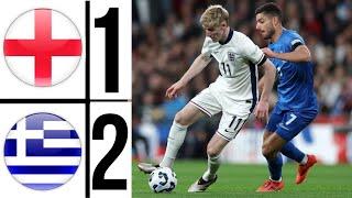  ENGLAND VS GREECE (1:2) HIGHLIGHTS EUFA NATIONS LEAGUE 2024/25