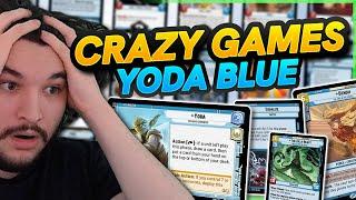 The MOST INSANE GAMES With Yoda Blue! | Star Wars Unlimited