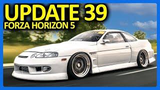 Forza Horizon 5 : 4 New Cars, Horizon Backstage & More!! (FH5 Update 39)