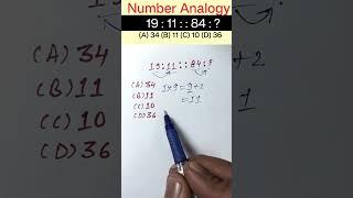 Number Analogy Reasoning Short Tricks | #reasoning short tricks #rrbntpc#rrb #ssccgl #sscgd #sscchsl