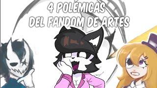 4 Polémicas del fandom de artes | Borlireacciones | M4L4 Du Waffle