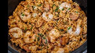 HOW TO MAKE THE BEST CROCK-POT JAMBALAYA EVER!