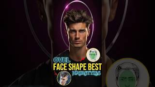 Oval Face shape Hairstyles for men