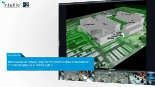 Intellio Video System 2.1 - Továbbfejlesztett 3D térkép