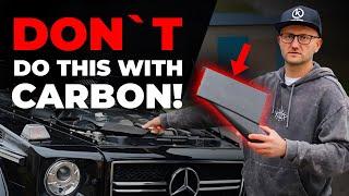 Full Tutorial Carbon Parts For Car: How I Make It