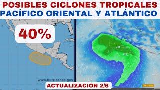 Possible Tropical Cyclones This Week: Pacific and Atlantic