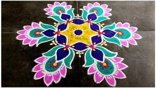 Pongal Special Rangoli Design 2025/ Margazhi / Rangoli / Kolam / Muggulu / New / Sashti Pooja / Easy