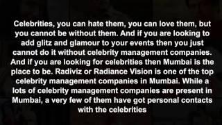 Celebrity Management Companies in Mumbai #IndianCelebrity