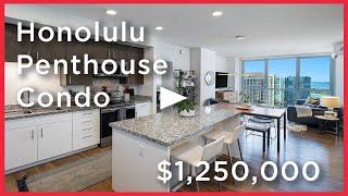 $1,250,000 HONOLULU Penthouse Condo Tour