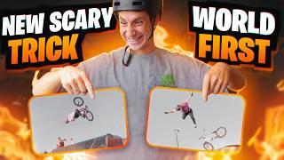 One WORLD FIRST and one NEW SCARY TRICK in one day?