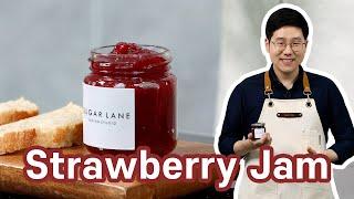 Foolproof Strawberry Jam | With note of vanilla