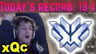 xQc 13-1 PUSH TO THE TOP (Duo with Moxy)