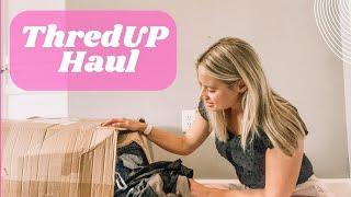 THRED UP Mystery Box Haul! THRED UP Unboxing! Thrift Haul to Resell on Poshmark & Ebay! Reseller!