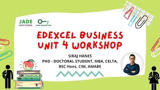 How to Ace Edexcel Unit 4 Business : Complete Syllabus Summary and Exam Tips