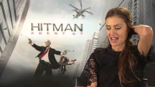 HITMAN: AGENT 47 Interview Hannah Ware