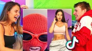 TIK TOK TRY NOT TO LAUGH CHALLENGE vs MY SISTER