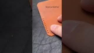 Картхолдер из кожи. изделия из кожи ручной работы на заказ.Leather cartholder, leather wallet.