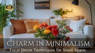 Creating Visual Interest: Effective Focal Decor Techniques for Compact Areas and Small Space Living