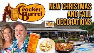 Cracker Barrel 2024 New Menu Items – YouTube Christmas Decorations, Fall Decorations, and Halloween.