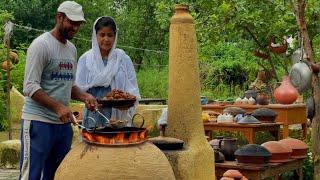 Kadhi Pakoda Recipe || Authentic Punjabi Tadka Kadhi Pakoda Village style Recipe Il