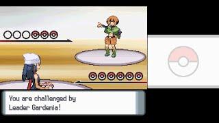 Pokémon Diamond [Part 11: The Master of Vivid Plant Pokémon... VS. Gardenia!] (No Commentary)