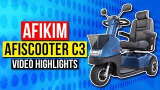 AFIKIM AFISCOOTER C3 BREEZE FTC 3 WHEEL SCOOTER REVIEW [2024]