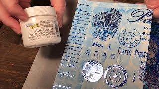 Hot Foil Stenciling Technique