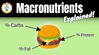 Learn the 3 Macronutrients! Carbohydrates, Fat & Protein explained for beginners