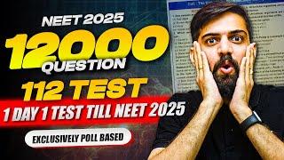 Best Test Series for NEET 2025 | 12000 Question for NEET 2025 | Online Test series for NEET 2025