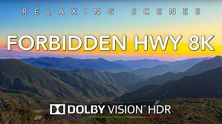 Driving California's Forbidden Highway 8K HDR Dolby Vision