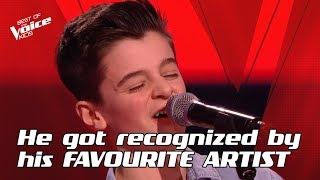 Ryan sings 'Dancing in the Dark ' by Bruce Springsteen | The Voice Stage #9