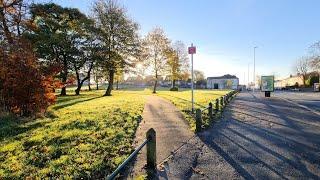 Downhill Walk to Walkden in Glorious Sunshine (4K)