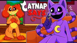 DogDay X CatNap's Game "CatNap Says" | Poppy Playtime Chapter 3┃Comic Dub