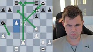 Magnus Carlsen Reveals His Chess Square Calculation Techniques!