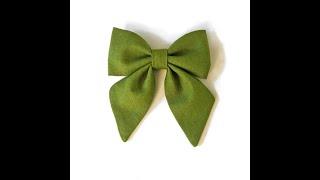 Trending Fabric Bows, Sailor Bows  DIY Hair Accessories, DIY Fabric Bow