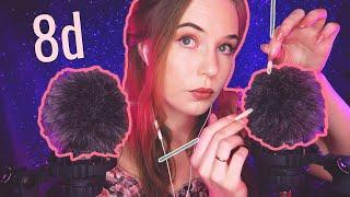 Searching for YOUR TINGLES: Scalp Check  8D, Inaudible Whispering ASMR