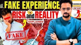 అన్నా.. ! నేను Fresher ని Fake Experience పెట్టొచ్చా ?? Risks & Realities | @Frontlinesmedia