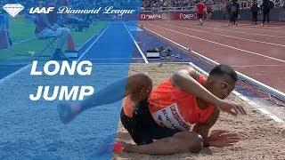 Juan Miguel Echevarría Jumps 8.83 To Win Men's Long Jump - IAAF Diamond League Stockholm 2018