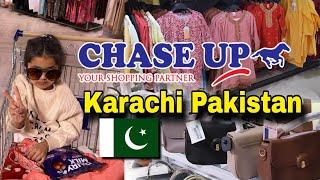 Chase up Karachi Pakistan | Pakistan Shopping vlog | Clothing market | Bags, Jewelry , Cosmetics