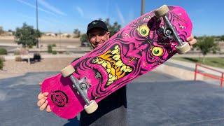 9.5 x 31 ROB ROSKOPP 'FACE' REISSUE PRODUCT CHALLENGE w/ ANDREW CANNON! | Santa Cruz Skateboards