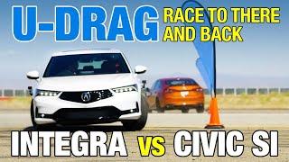 U-DRAGS: Acura Integra vs. Honda Civic Si