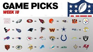 Week 18 Game Picks