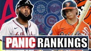 Panic Rankings: Which MLB Teams Are In The Most Trouble?