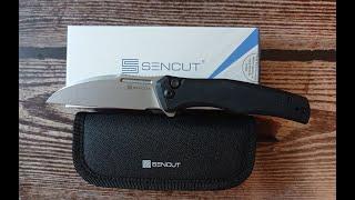 Складной нож! Sencut Watauga! S21011-1! Black G10! D2 Blade!