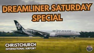  LIVE Dreamliner Saturday Special plane spotting at @ CHC / NZCH / Christchurch Airport w/Sean ️