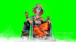 Ganpati Green Screen Video | God Ganesh Green Screen|Ganesha Idol Green Screen|God Greenscreen Video