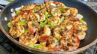 Pan Seared Shrimp Recipe | Quick & Easy Dinner