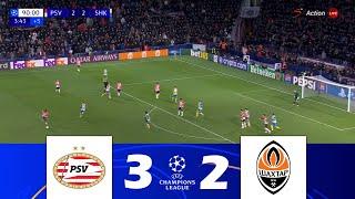 PSV vs. Shakhtar Donetsk [3-2] | UEFA Champions League 2024/25 | Match Highlights!